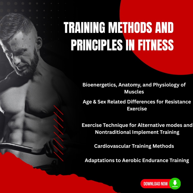 Training Methods and Principles in Fitness